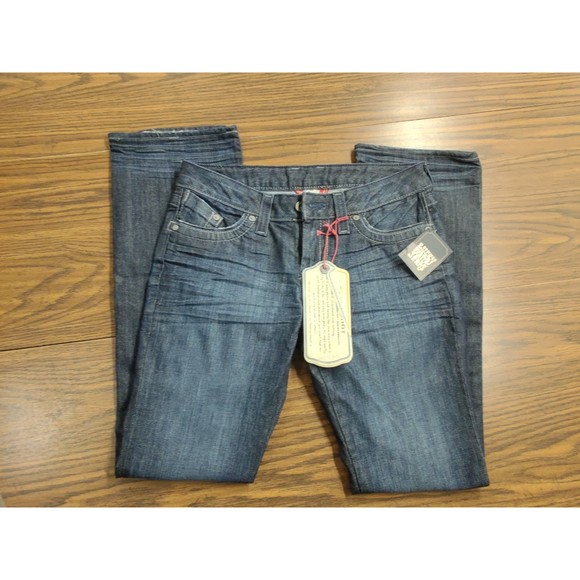 Lucky Brand Womens Jeans Lola Boot Midrise sz 28 Distressed - Picture 9 of 12